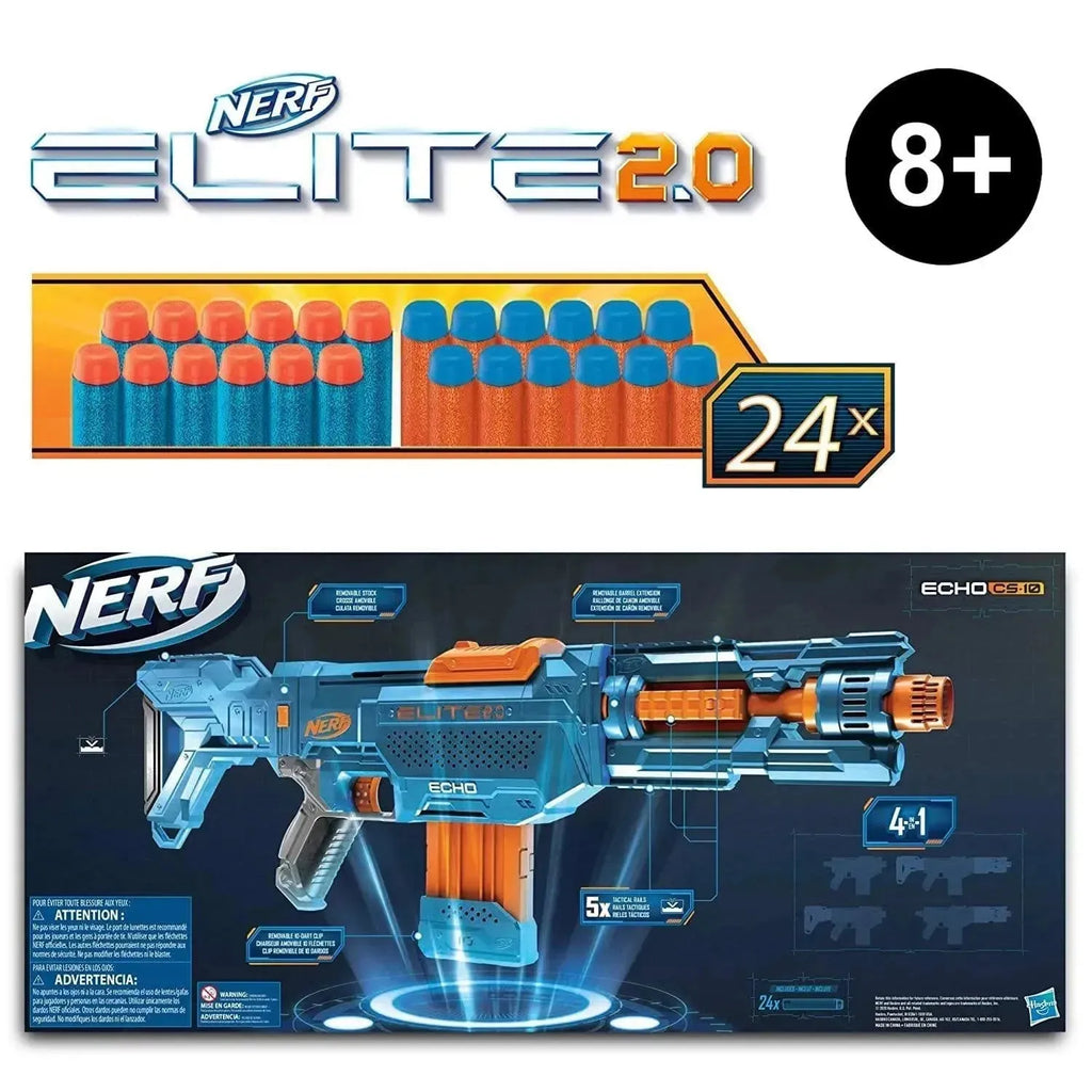 Nerf Elite 2.0 Echo Cs-10 Blaster - Naivri