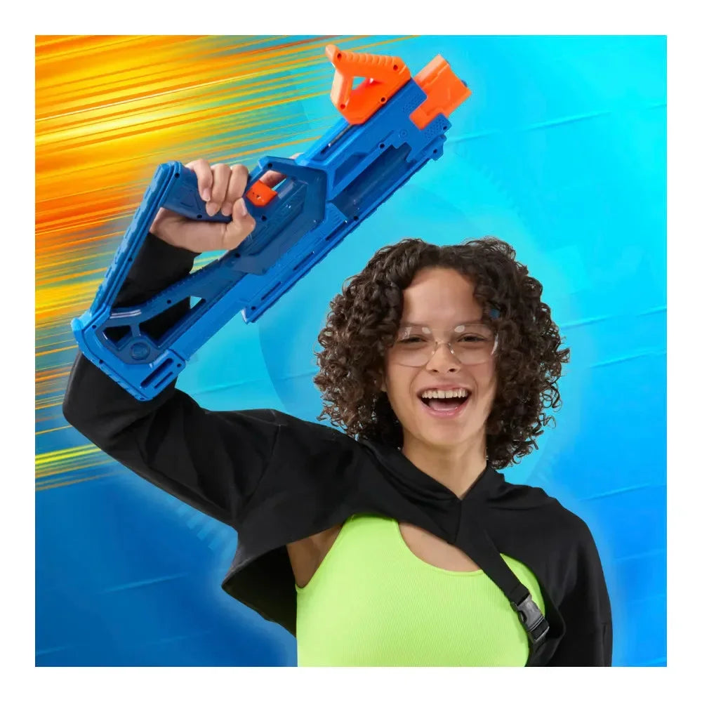 Nerf N Series Double Impact Blaster – With 12 Official Nerf N1 Darts | High Accuracy Foam Dart Gun by Hasbro - Naivri