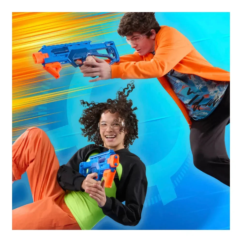 Nerf N Series Double Impact Blaster – With 12 Official Nerf N1 Darts | High Accuracy Foam Dart Gun by Hasbro - Naivri