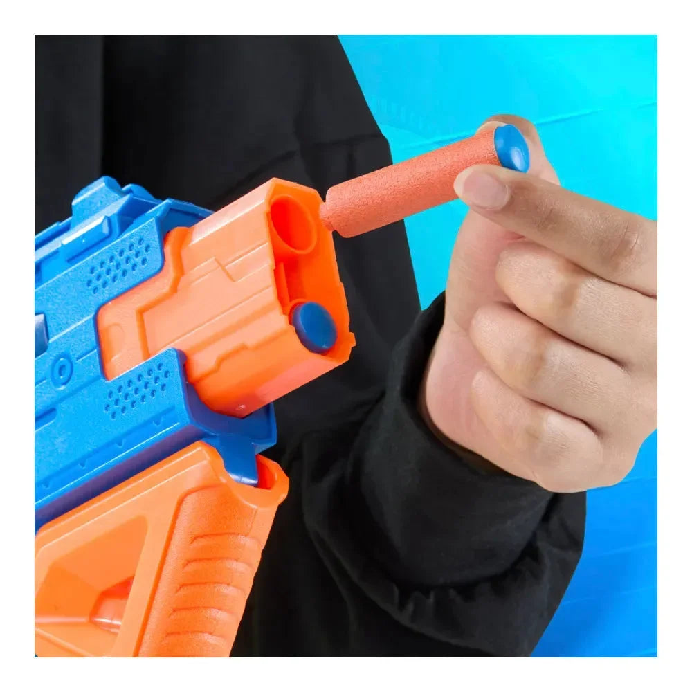Nerf N Series Double Impact Blaster – With 12 Official Nerf N1 Darts | High Accuracy Foam Dart Gun by Hasbro - Naivri