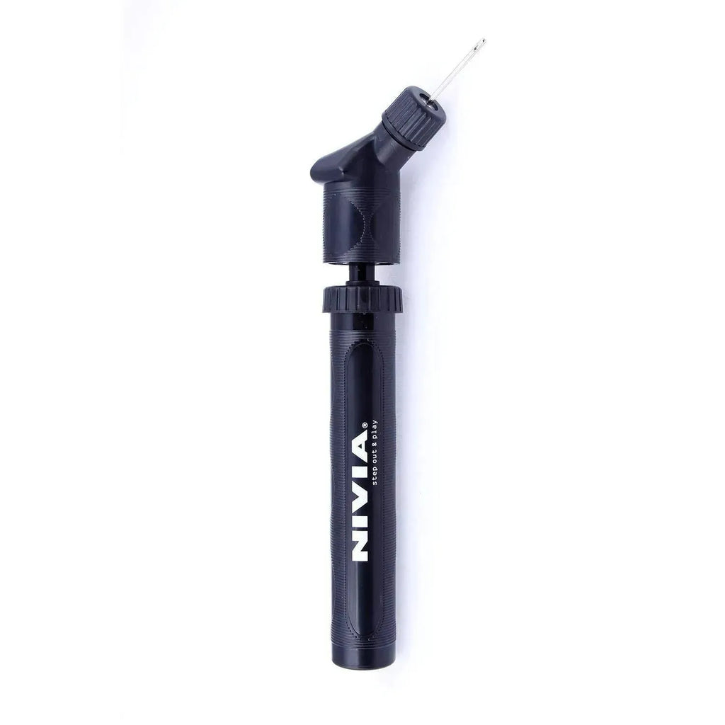 Nivia Ball Pump Double Action Black - Naivri