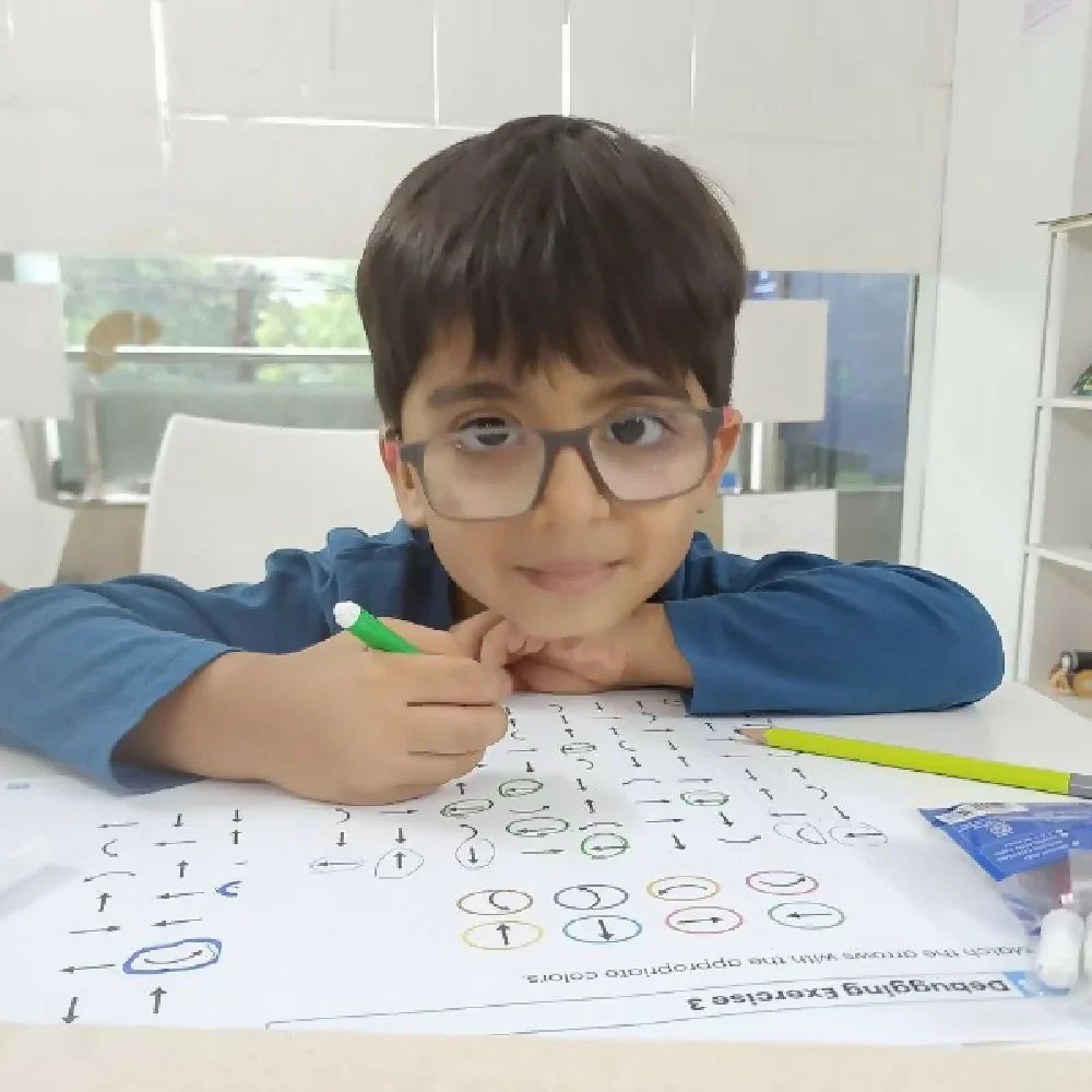Offline coding activities book | Screenless coding activity book for kids of age 5 to 8 - Naivri