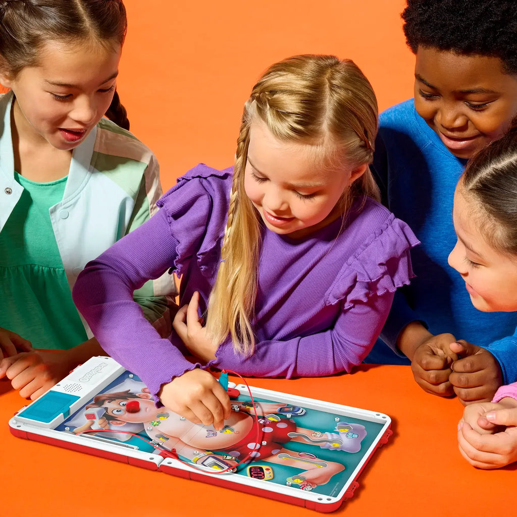Operation Electronic Board Game with All-in-One Carrying Case – 2 Modes, Lights & Funny Sounds | Classic Kids Game for Ages 6+ - Naivri