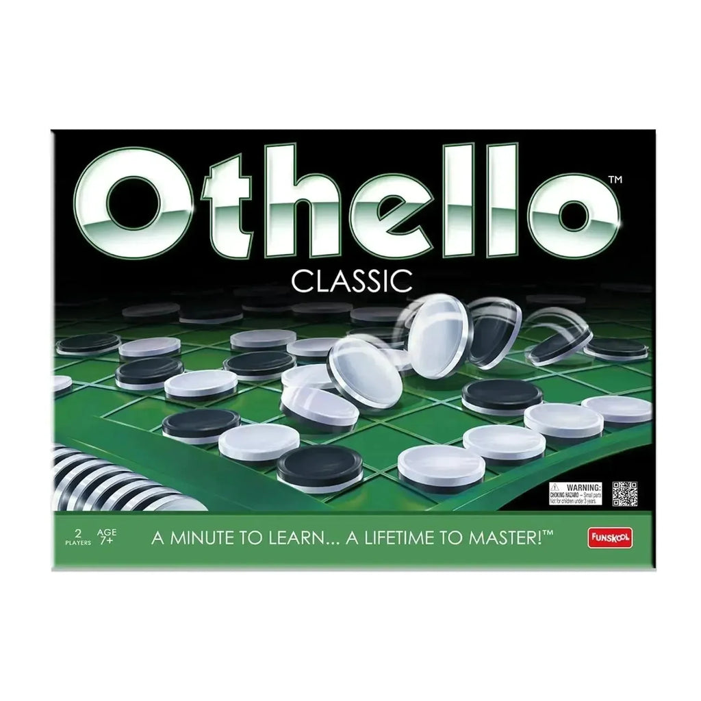 Othello Classic Strategy Board Game – Reversing Challenge for Ages 7+ - Naivri