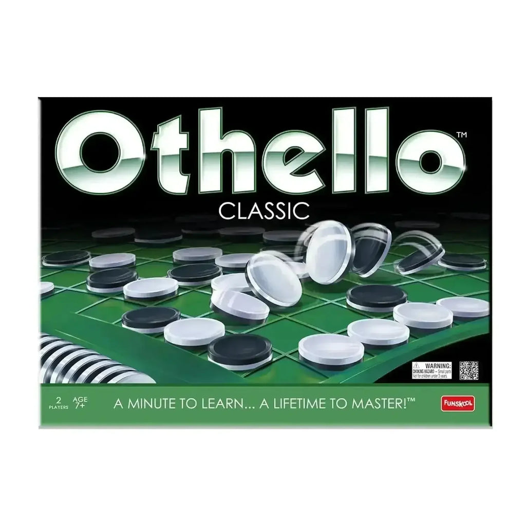 Othello Classic Strategy Board Game – Reversing Challenge for Ages 7+ - Naivri