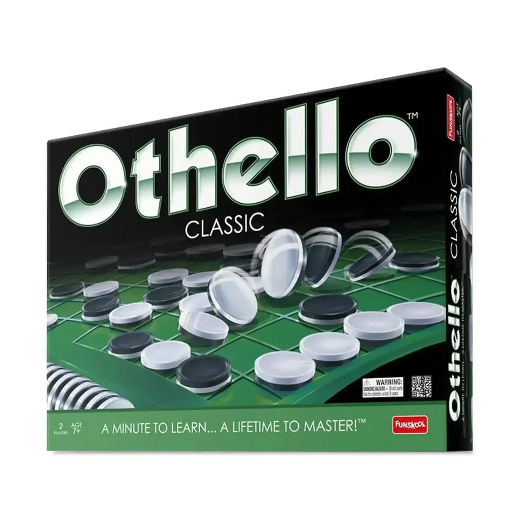 Othello Classic Strategy Board Game – Reversing Challenge for Ages 7+ - Naivri
