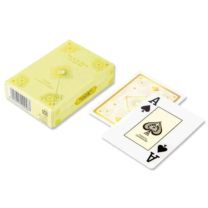 Parksons Cartamundi Black Box Luxury Playing Cards – Premium Poker Deck in Swivel Case | Jumbo Index | Waterproof, Durable PVC | Ideal Gift for Game Enthusiasts & Collectors - Naivri