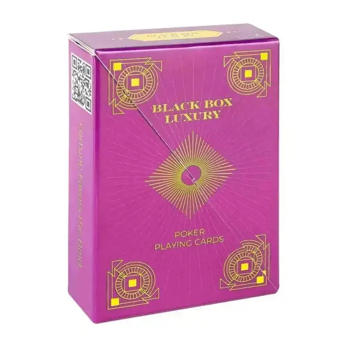 Parksons Cartamundi Black Box Luxury Playing Cards – Premium Poker Deck in Swivel Case | Jumbo Index | Waterproof, Durable PVC | Ideal Gift for Game Enthusiasts & Collectors - Naivri