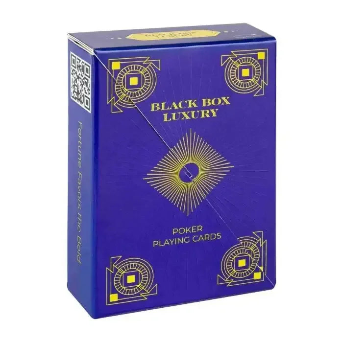 Parksons Cartamundi Black Box Luxury Playing Cards – Premium Poker Deck in Swivel Case | Jumbo Index | Waterproof, Durable PVC | Ideal Gift for Game Enthusiasts & Collectors - Naivri