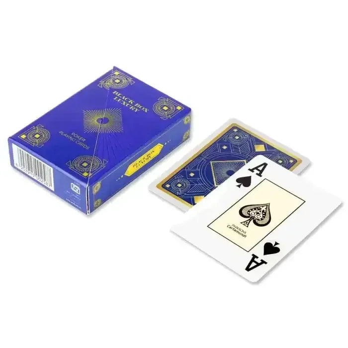 Parksons Cartamundi Black Box Luxury Playing Cards – Premium Poker Deck in Swivel Case | Jumbo Index | Waterproof, Durable PVC | Ideal Gift for Game Enthusiasts & Collectors - Naivri