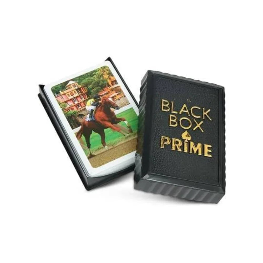 Parksons Cartamundi Black Box Prime Playing Cards – Premium Deck for Card Games | Smooth Finish | Professional Quality Playing Cards in Elegant Box - Naivri