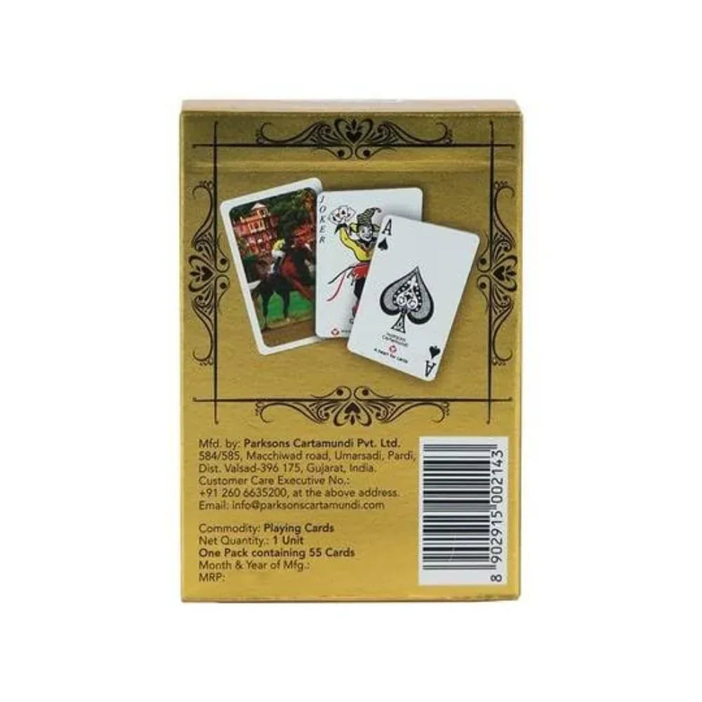 Parksons Cartamundi Black Box Prime Playing Cards – Premium Deck for Card Games | Smooth Finish | Professional Quality Playing Cards in Elegant Box - Naivri