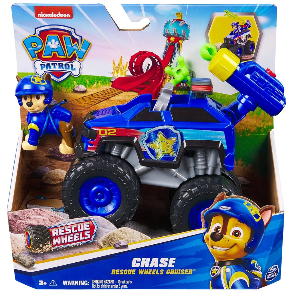 PAW Patrol Chase Monster Rescue Truck – Dual Launcher Action / Ages 3+ - Naivri