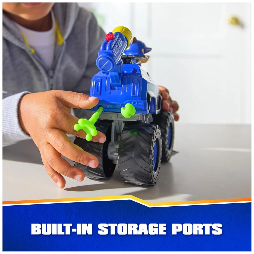 PAW Patrol Chase Monster Rescue Truck – Dual Launcher Action / Ages 3+ - Naivri