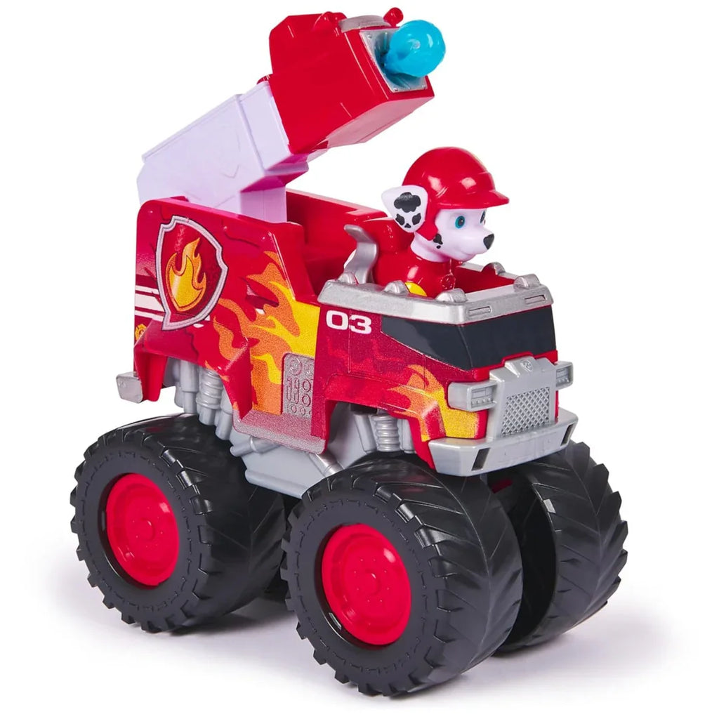 Paw Patrol Marshall Off-Road Rescue Truck – Action Vehicle with Launcher for Ages 3+ - Naivri