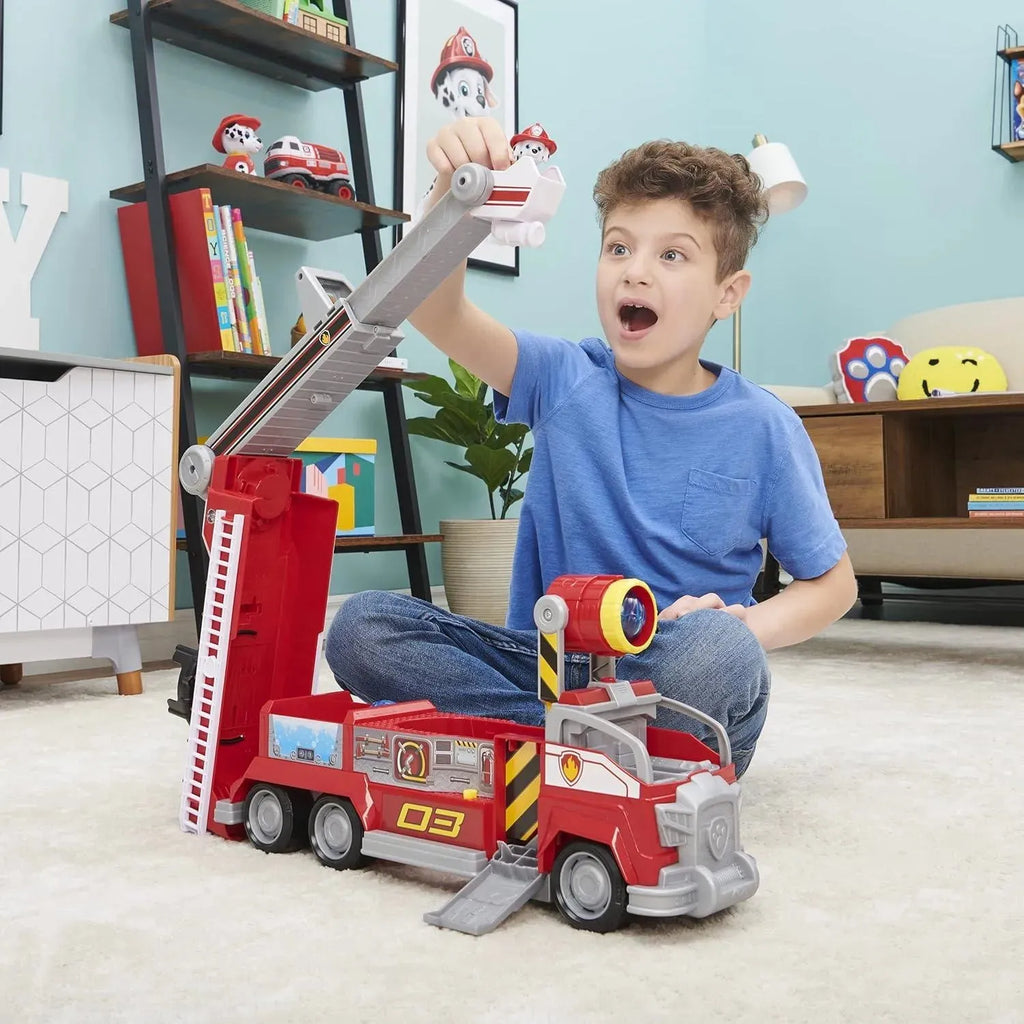 Paw Patrol Marshall Transforming City Firetruck - Naivri