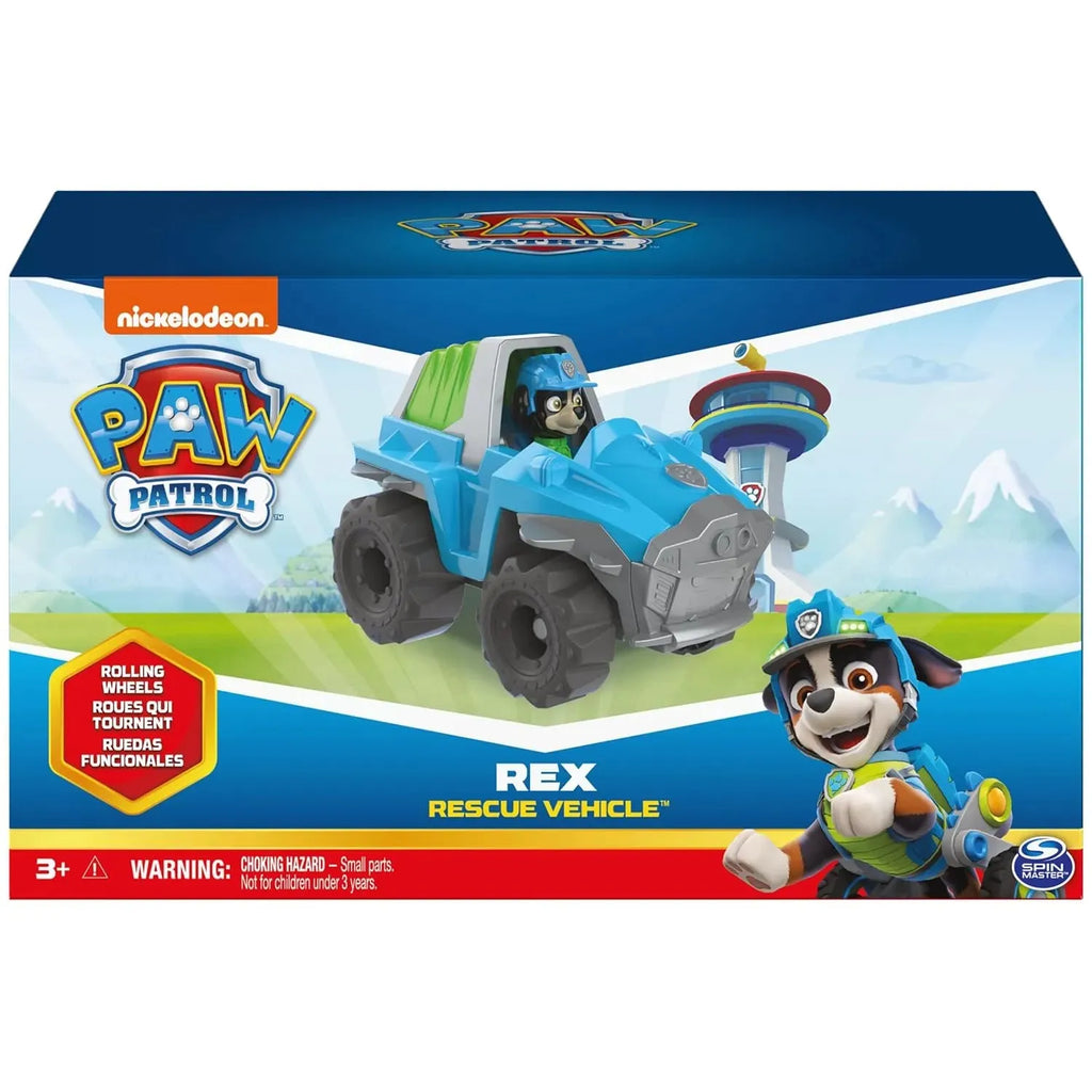 Paw Patrol Rex Rescue Vehicle - Naivri