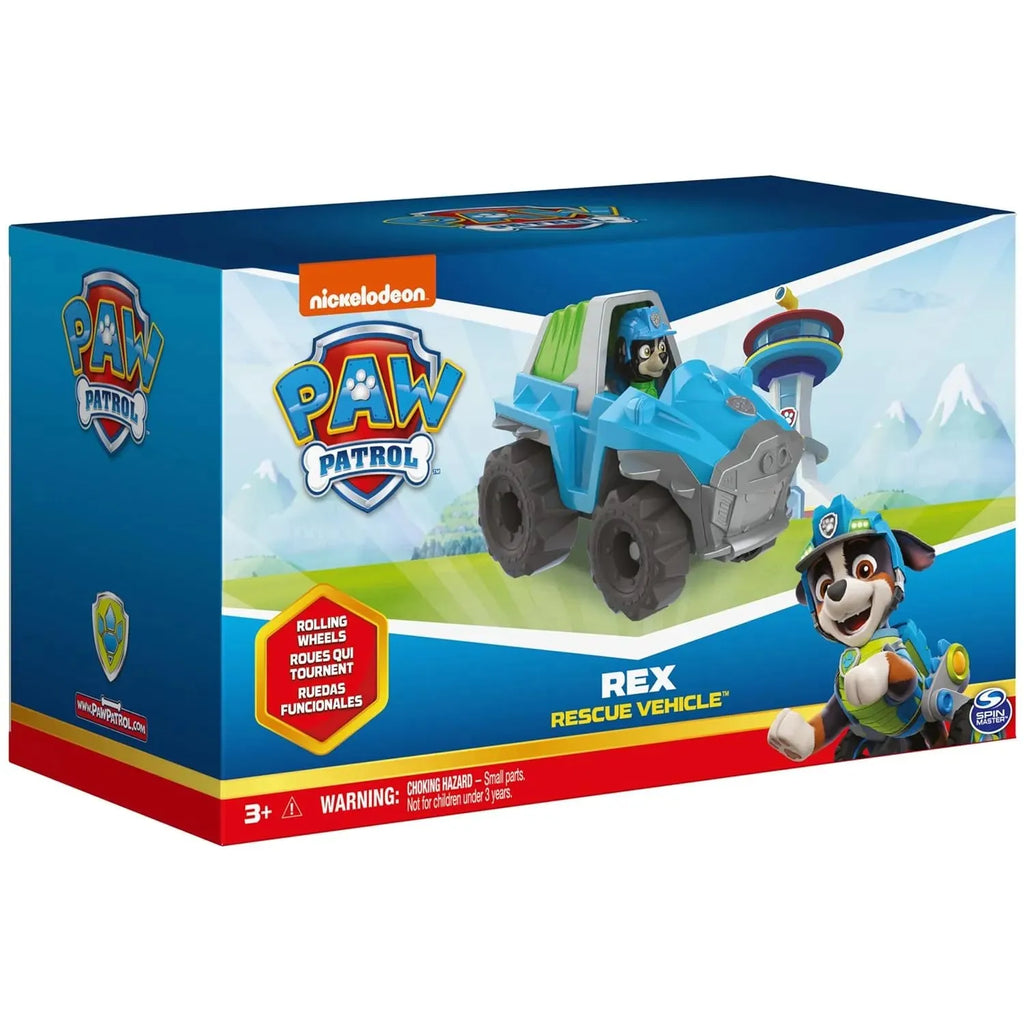 Paw Patrol Rex Rescue Vehicle - Naivri