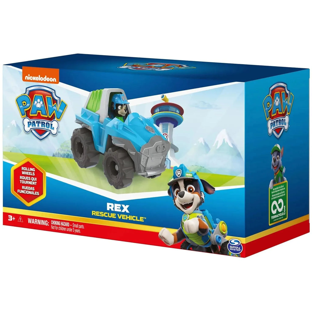 Paw Patrol Rex Rescue Vehicle - Naivri