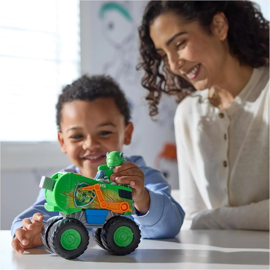 Paw Patrol Rocky Off-Road Recycle Rescue Truck – Launcher Feature for Ages 3+ - Naivri