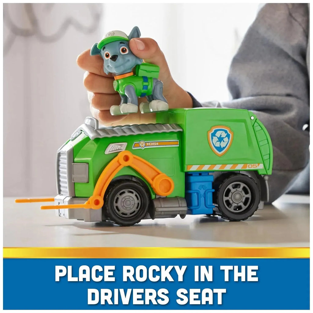 Paw Patrol Rocky Recycle Truck - Naivri