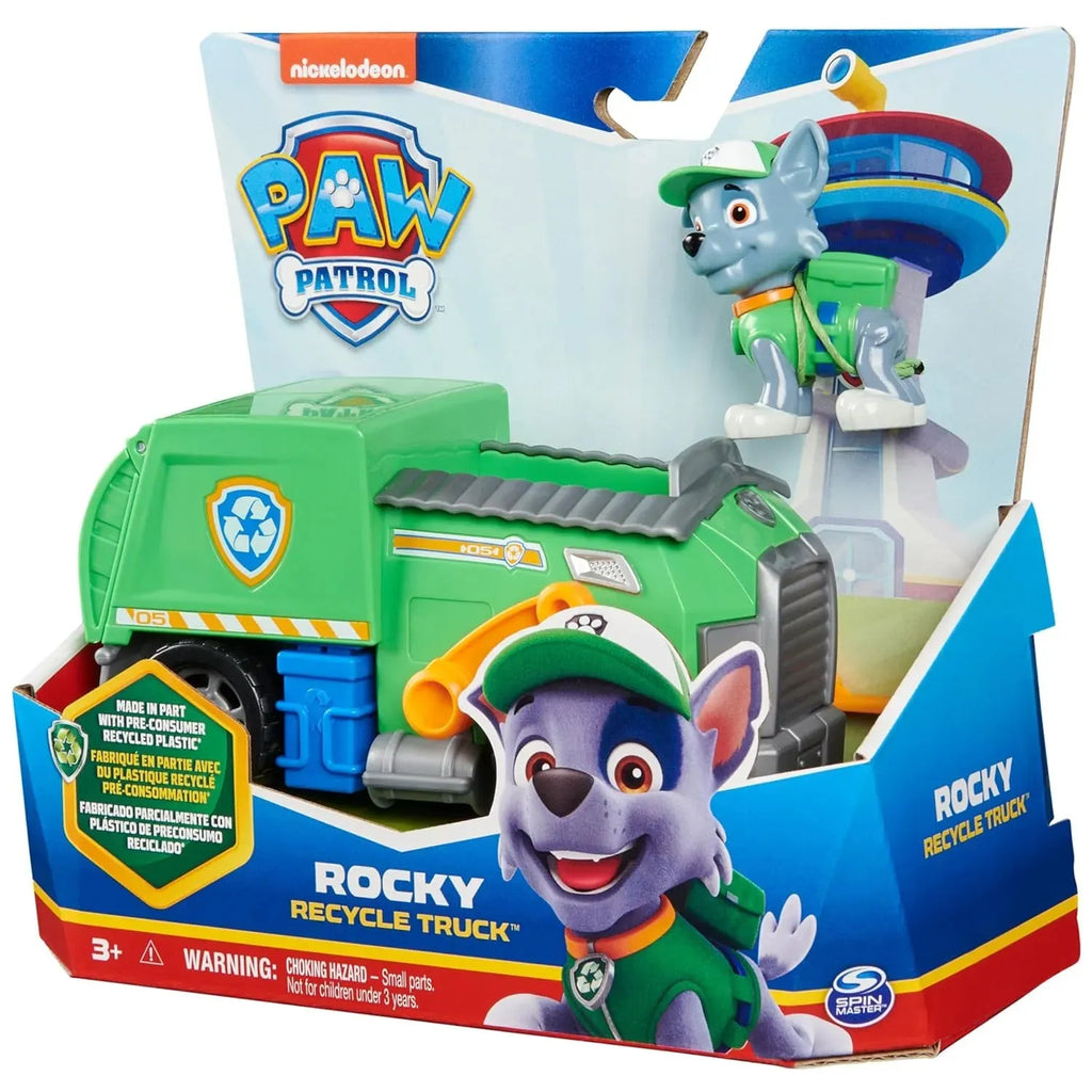 Paw Patrol Rocky Recycle Truck - Naivri