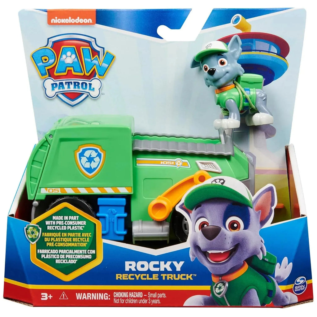 Paw Patrol Rocky Recycle Truck - Naivri