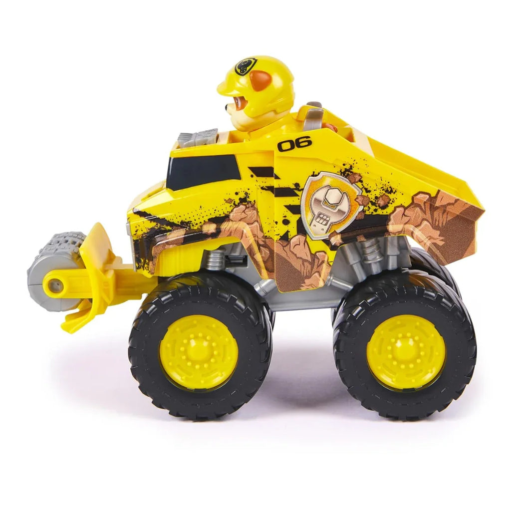 Paw Patrol Rubble Off-Road Bulldozer Rescue Truck – Transforming Action Vehicle for Ages 3+ - Naivri