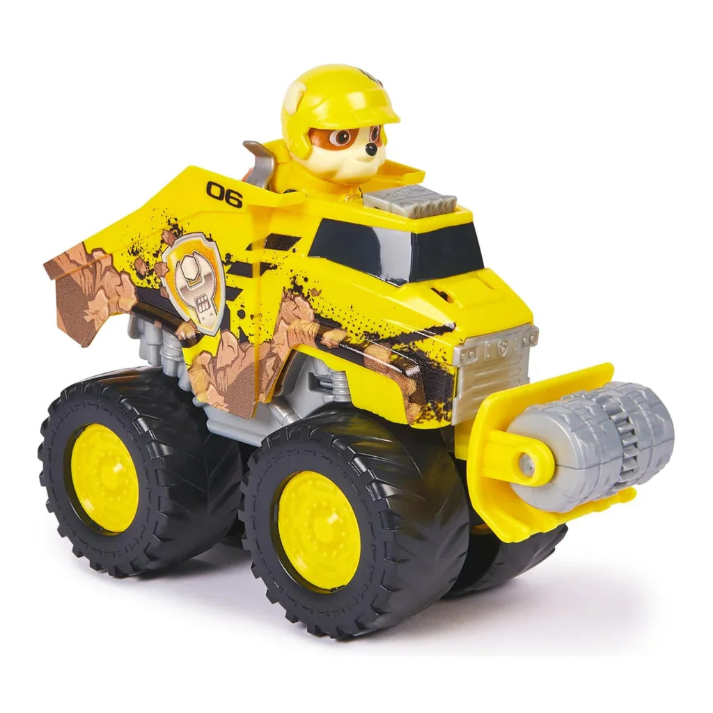 Paw Patrol Rubble Off-Road Bulldozer Rescue Truck – Transforming Action Vehicle for Ages 3+ - Naivri