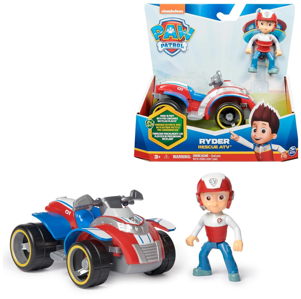 Paw Patrol Ryder Rescue ATV - Naivri