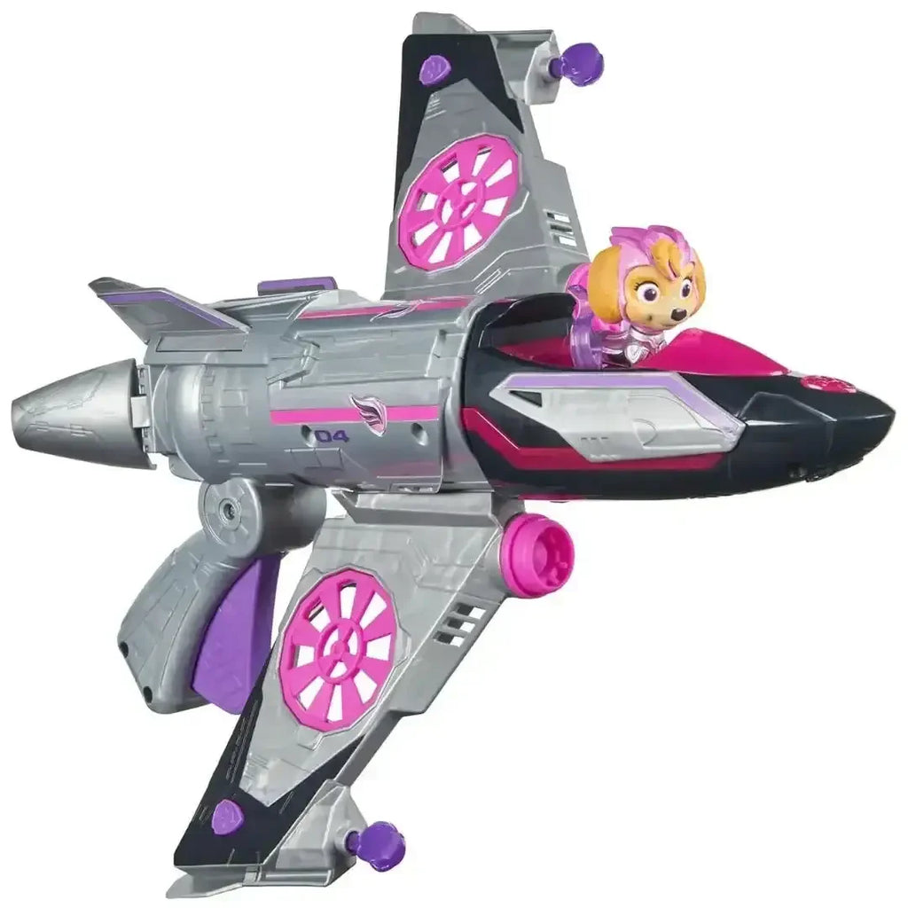 Paw Patrol Skye’s Mighty Movie Jet with Lights and Sounds – Action Toy for Kids - Naivri
