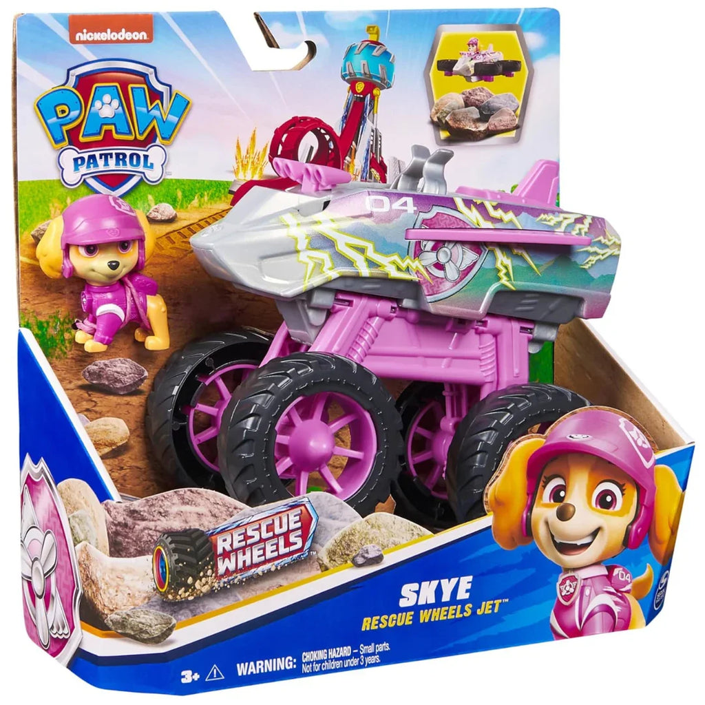 PAW Patrol Skye Transforming Jet Monster Truck – Pop-Out Propeller Action / Ages 3+ - Naivri
