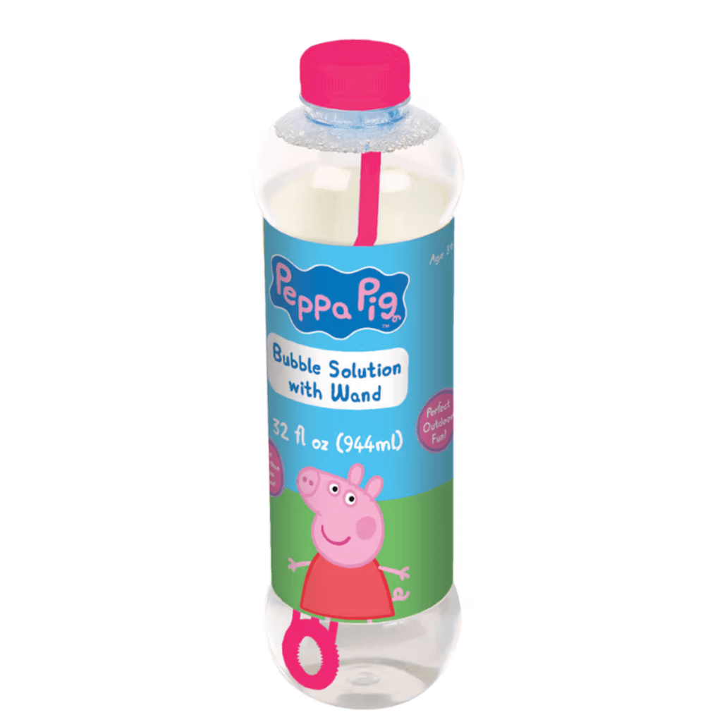 Peppa Pig Bubble Solution With Wand 944 ML - Naivri