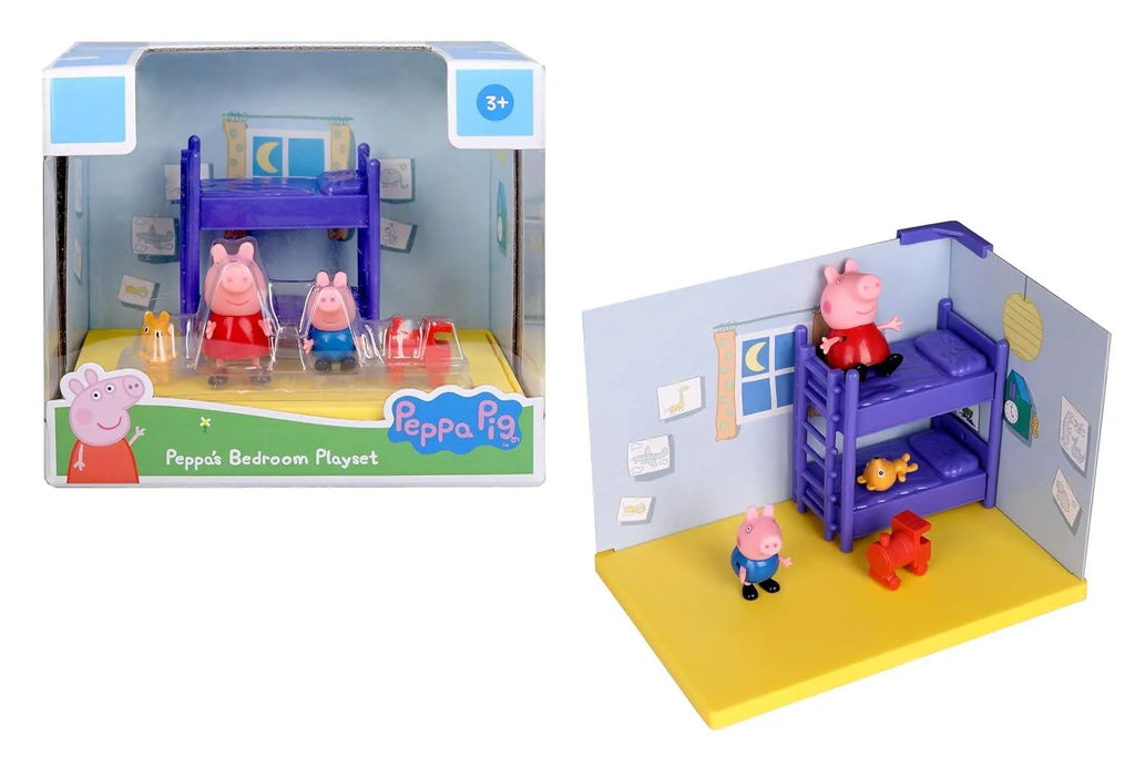 Peppa Pig Peppa's Bedroom Playset - Naivri