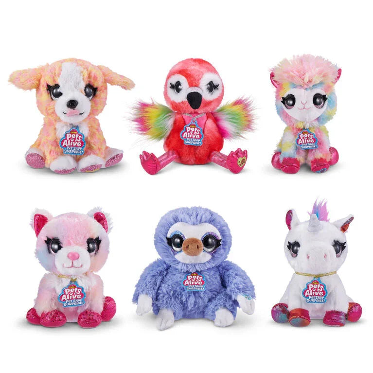 ZURU Pets Alive Surprise Adoption Pet Set – Interactive Speak & Repeat Toy (3 Years+) - Naivri