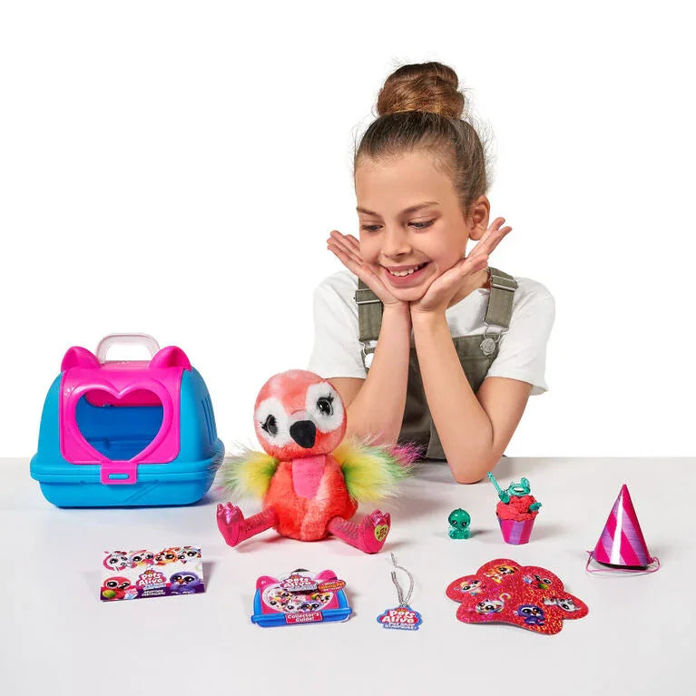 ZURU Pets Alive Surprise Adoption Pet Set – Interactive Speak & Repeat Toy (3 Years+) - Naivri