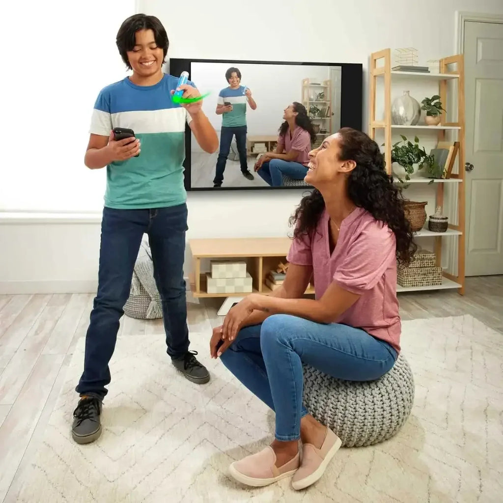 Pictionary Air 2 Game for Kids, Adults, Family and Game Night, Award-Winning Air-Drawing Family Game, Draw in The Air and See it On Screen - Naivri