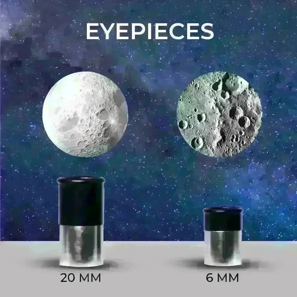 Pie Matrix Neo 50/360 HD Zoom Refractor Telescope – 90x Magnification, 360° Rotating Tripod, Clear Views of Moon, Planets & Wildlife, Lightweight Travel Bag – Ideal for Beginners & Stargazers - Naivri