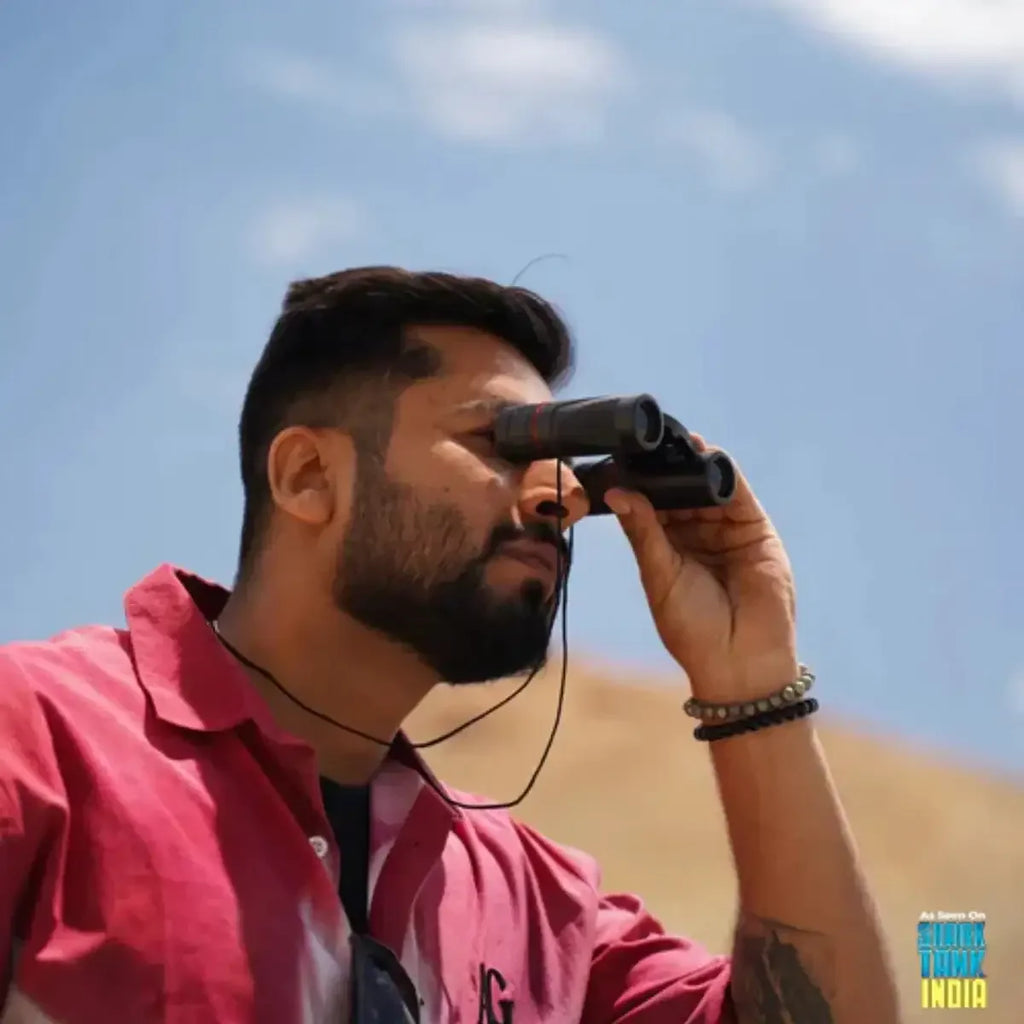 Pie Matrix Willow Sports Binocular 10x22 – Compact, Shockproof & Rainproof Adventure Optics - Naivri