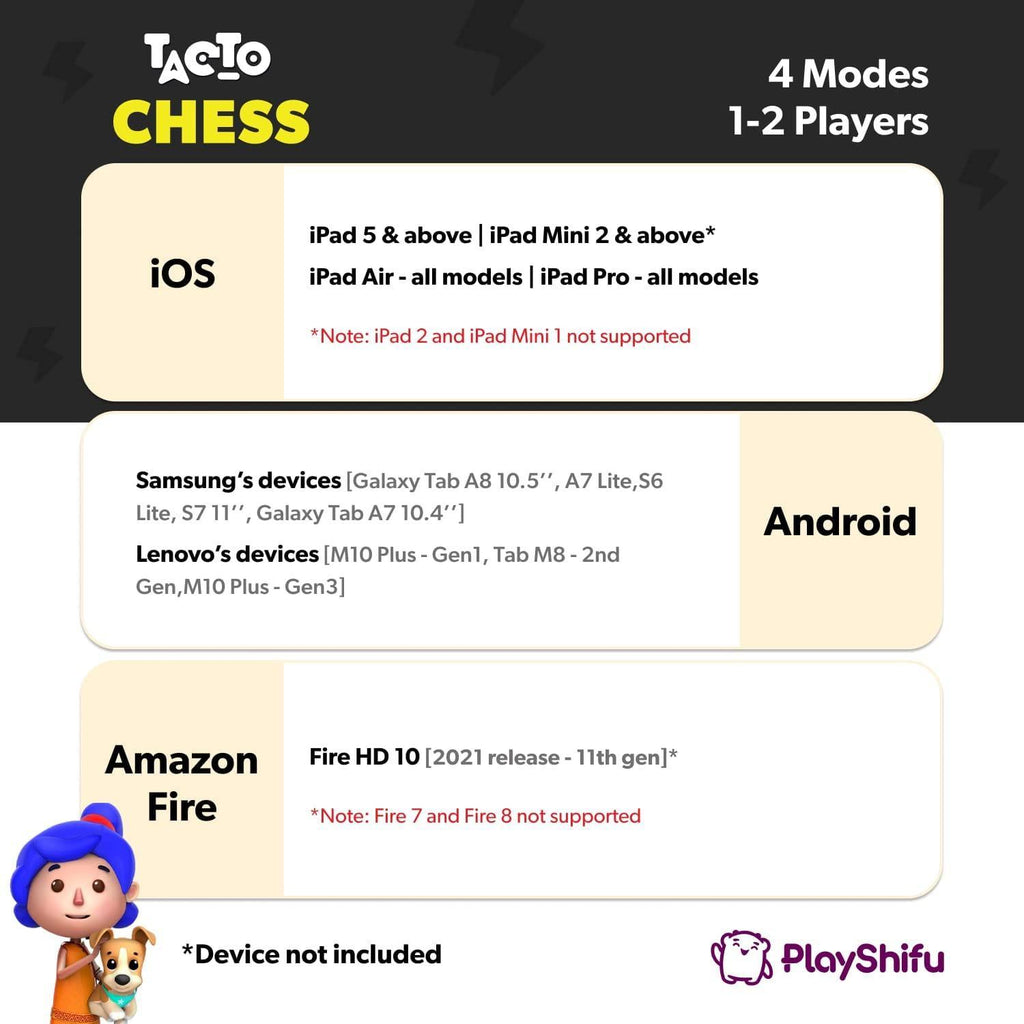 Playshifu Tacto Chess - Naivri