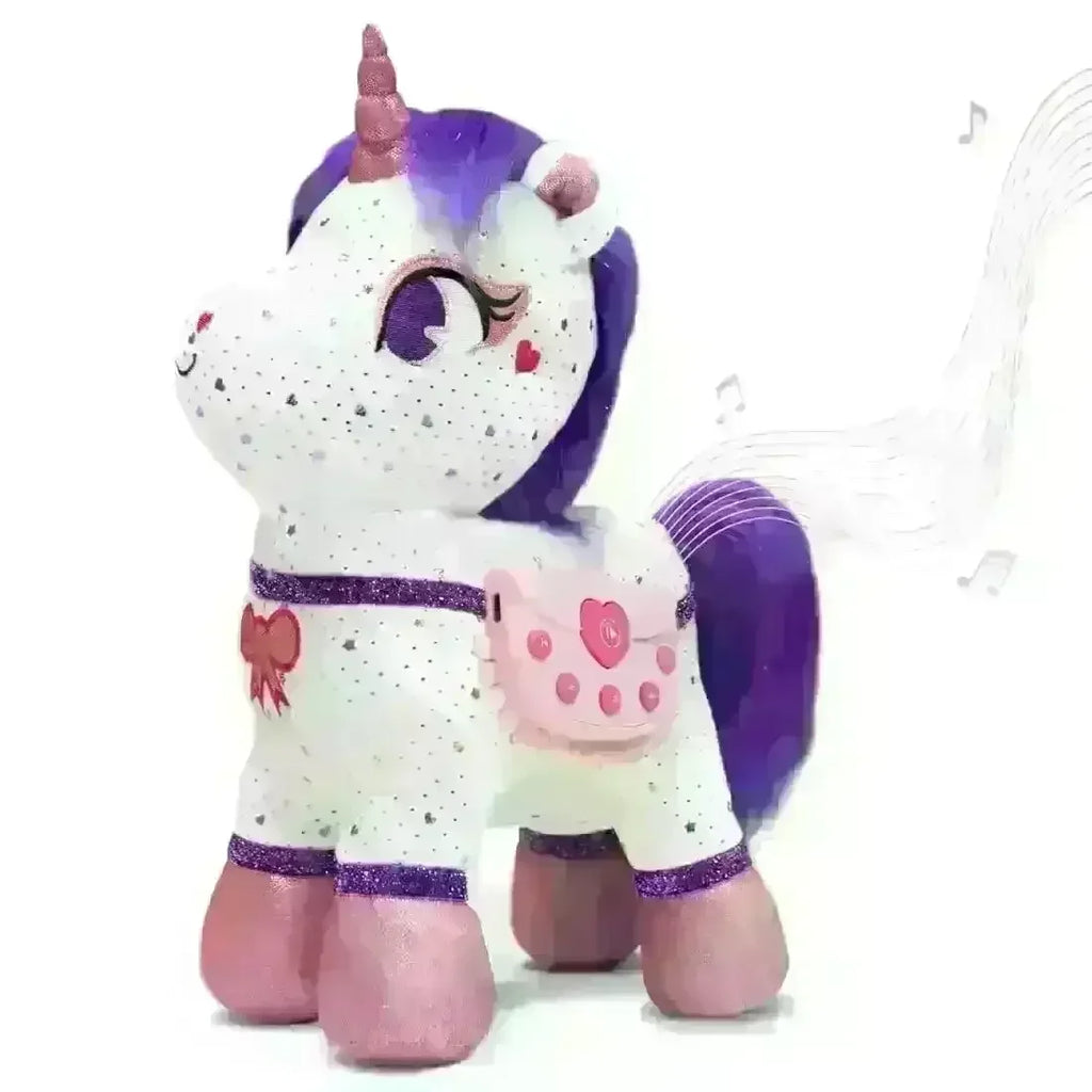 PlayShifu ZeeZee The Smart Storyteller – Singing & Talking Unicorn Plush Toy with Bluetooth App Connectivity | Educational Interactive Soft Toy for Kids Age 3+ - Naivri