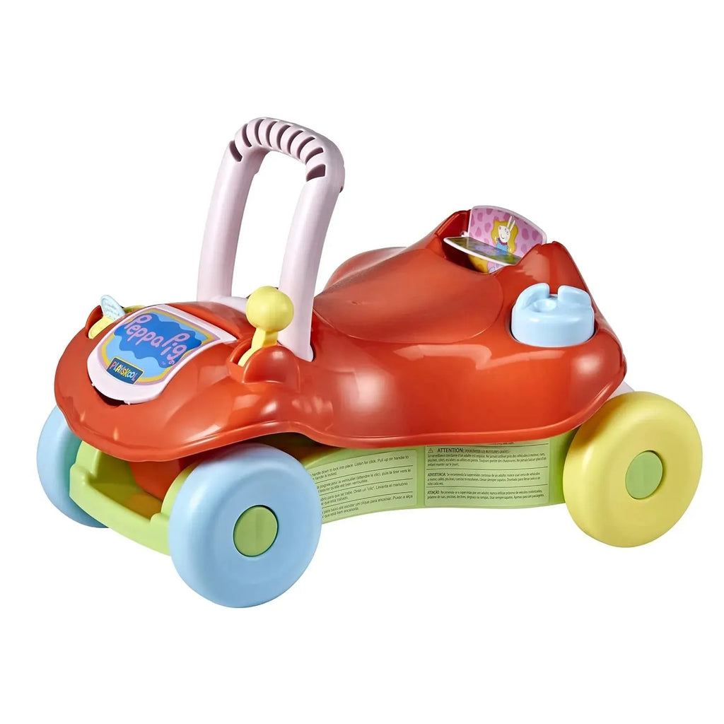 Playskool Peppa Pig 2-in-1 Ride-On & Walker Toy - Naivri