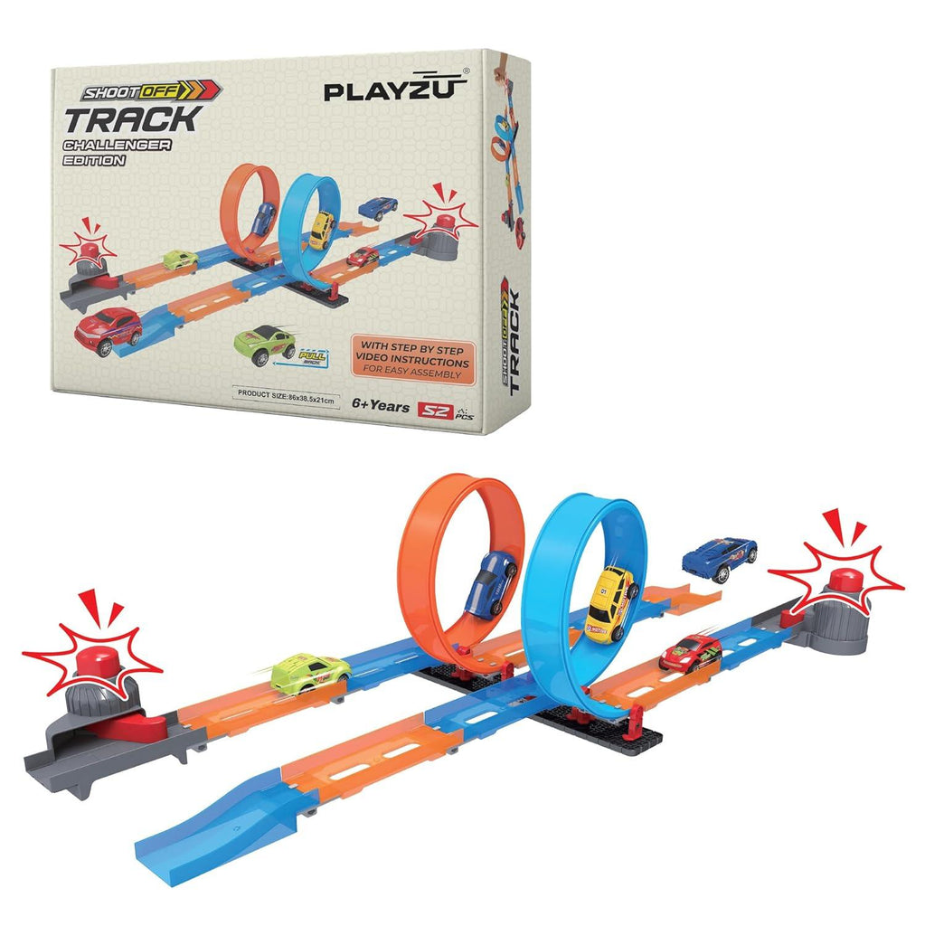 Playzu Shoot Off Challenger Edition Track Set 679-206 - Naivri