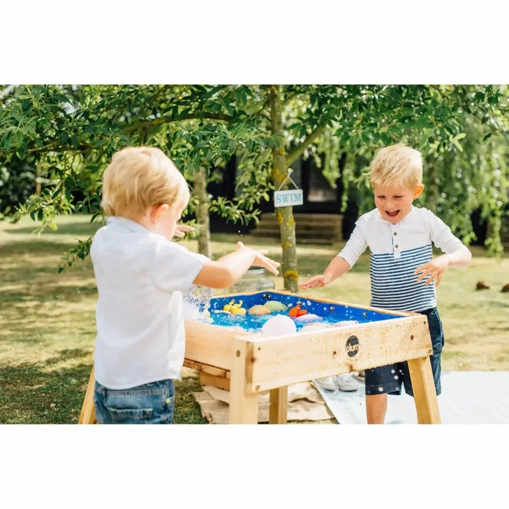 Plum Build and Splash Wooden Sand and Water Table - Naivri