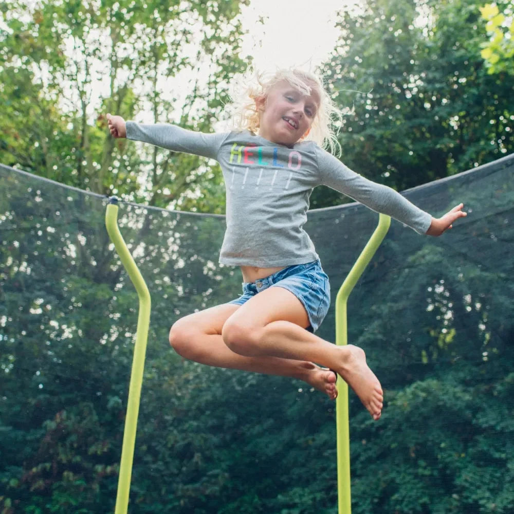 Plum® 10ft Wave Springsafe® Trampoline and Enclosure - Naivri