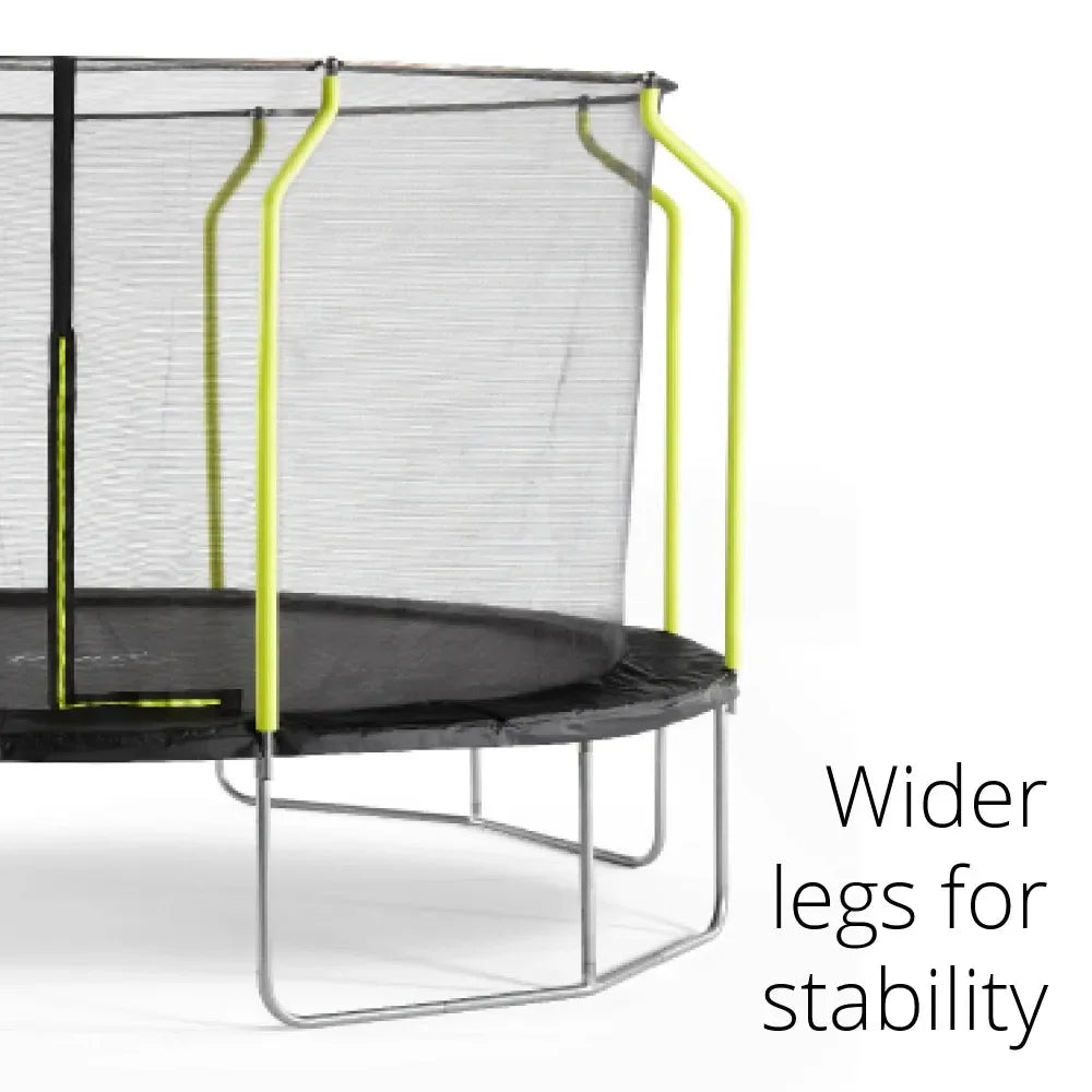 Plum® 10ft Wave Springsafe® Trampoline and Enclosure - Naivri