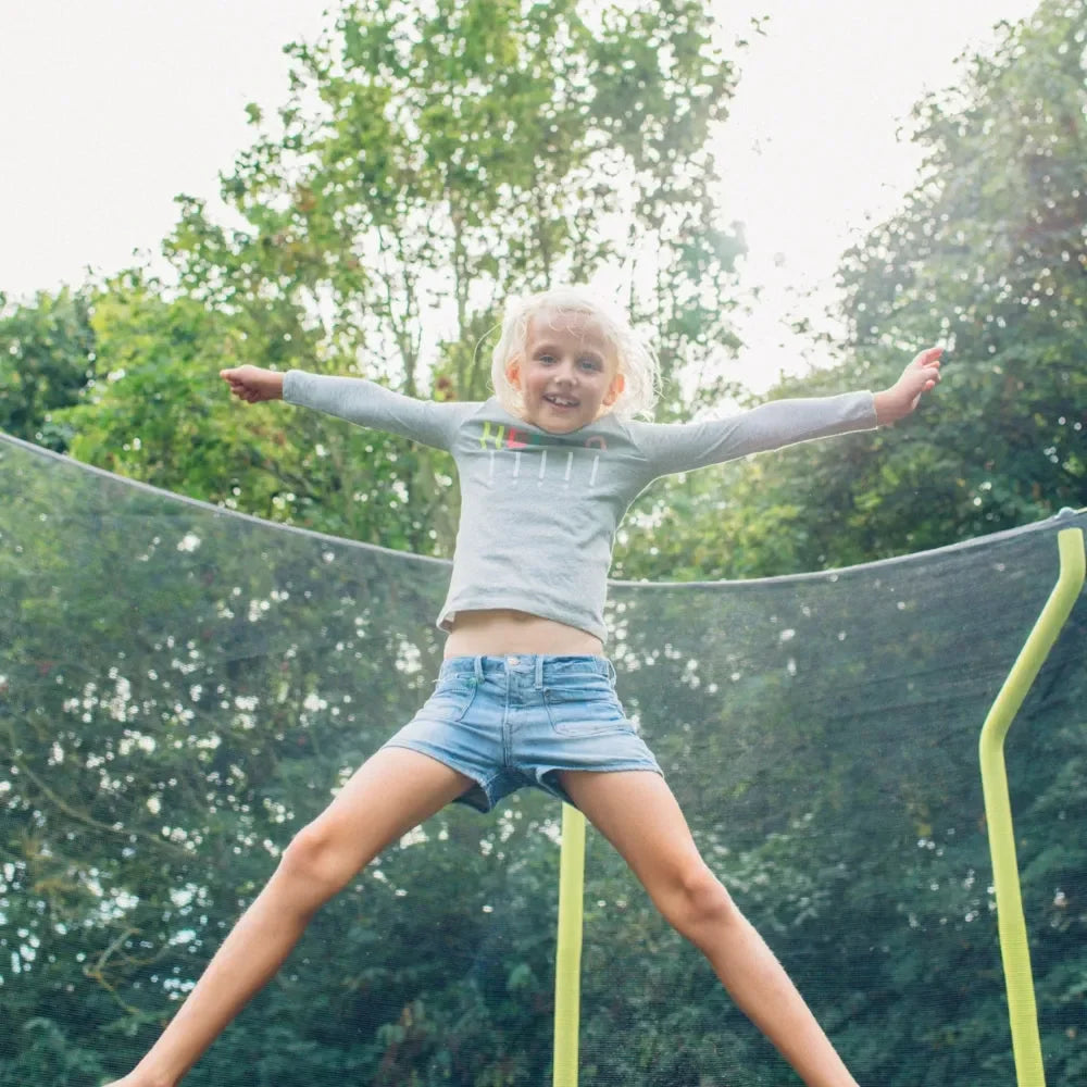 Plum® 10ft Wave Springsafe® Trampoline and Enclosure - Naivri