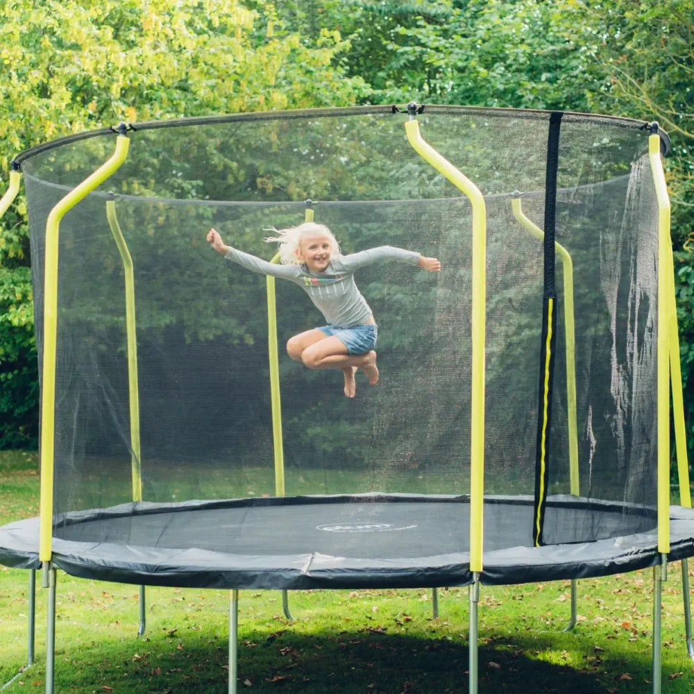 Plum® 14ft Wave Springsafe® Trampoline and Enclosure - Naivri