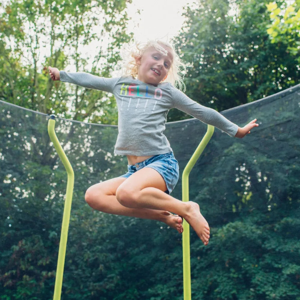 Plum® 8ft Wave Springsafe® Trampoline and Enclosure - Naivri