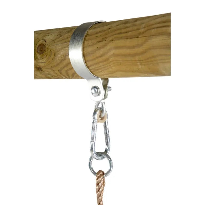 Plum® Bush Baby® Wooden Swing Set – Classic Outdoor Play for Kids | Durable & Weather-Resistant - Naivri